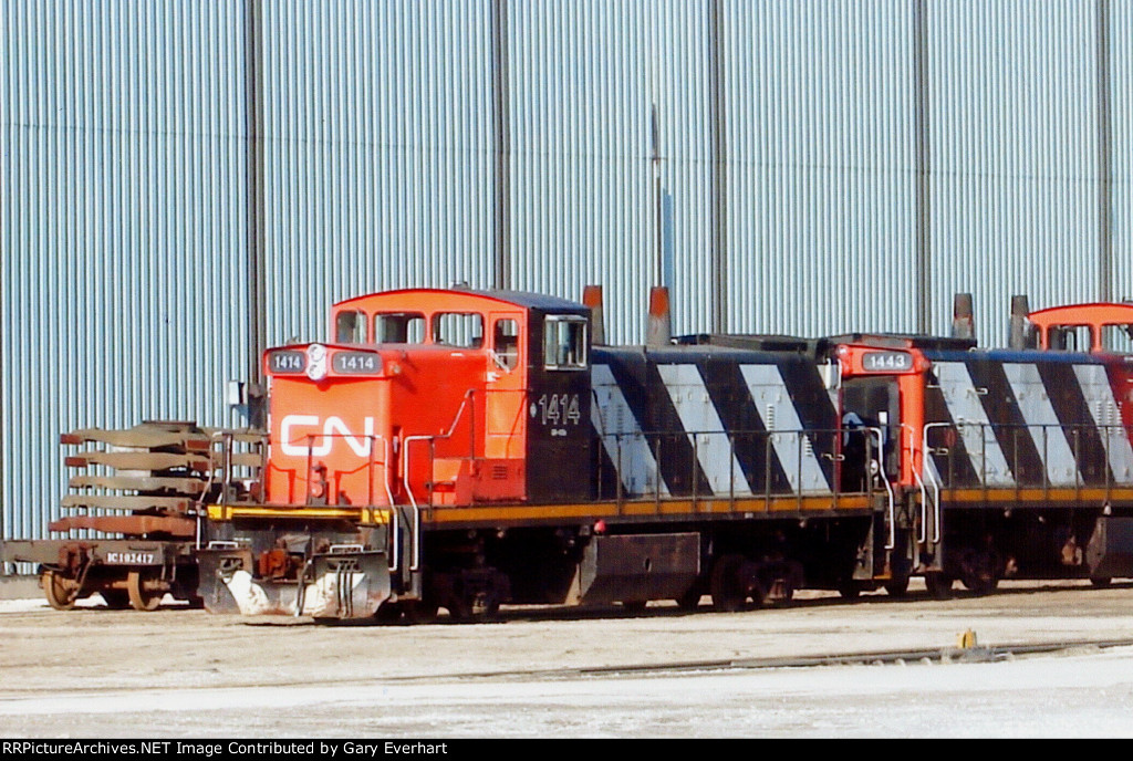 CN GMD1 #1414 & 1443 - Canadian National